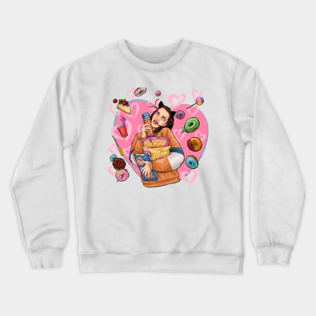 SWEET ISAART Crewneck Sweatshirt by isaart